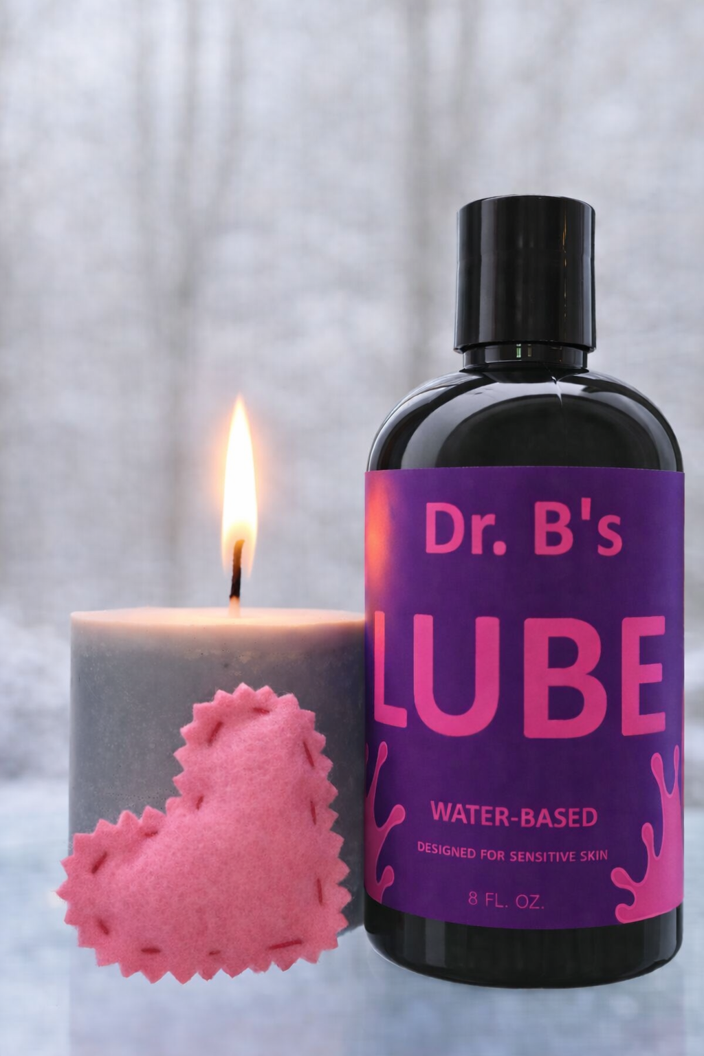 Dr. B’s Water-Based Personal Lubricant – Smooth, Non-Sticky Formula
